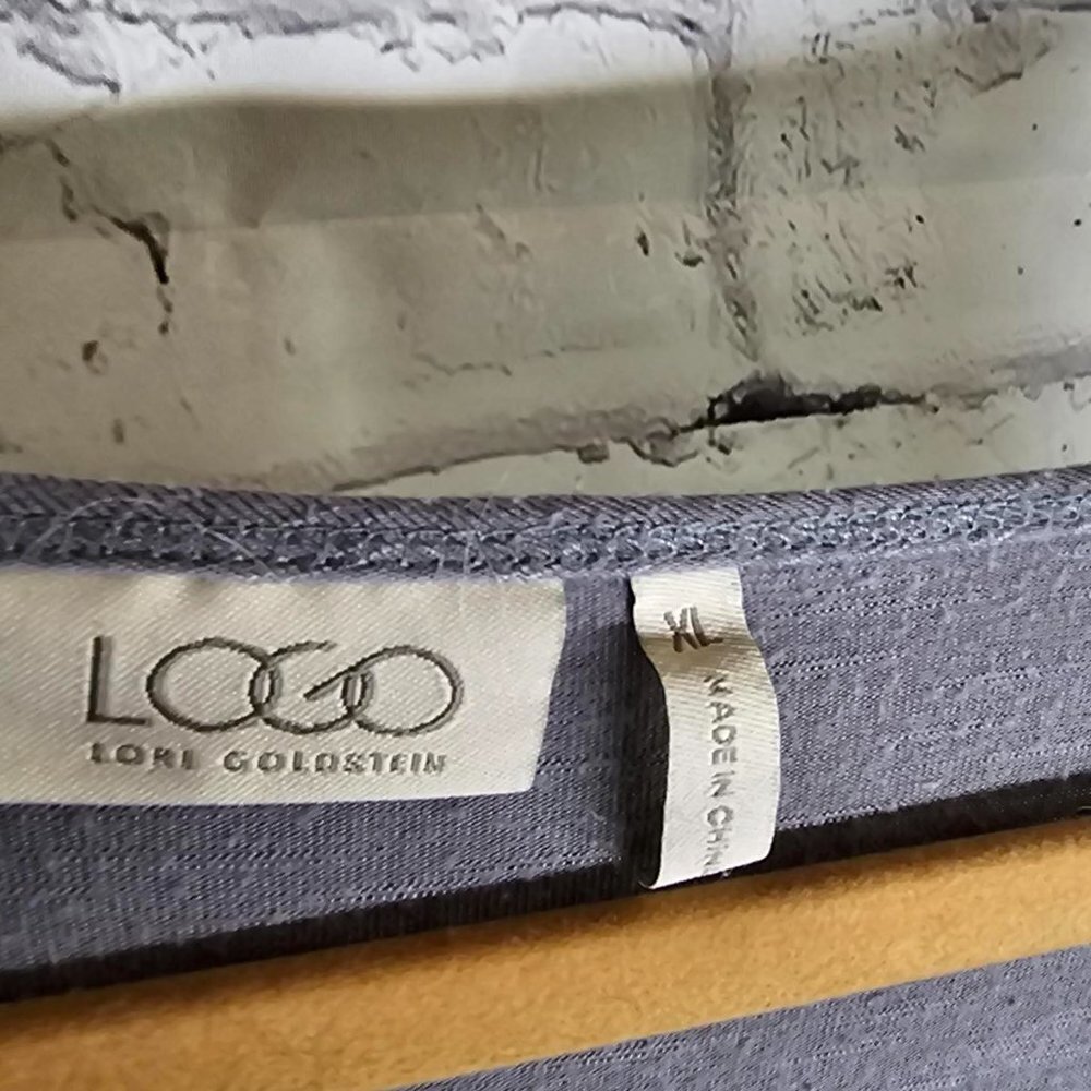 Long LOGO Gray Shirt - Picture 3 of 4